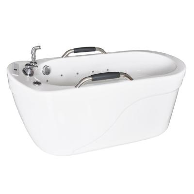 China Good Quality 95L 220v 2.3kw 8mm Acrylic Anti-dry Bathtub Rehabilitation Whirlpool Bathtub for sale