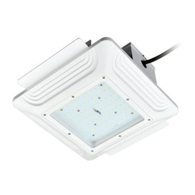 China Hotel ETL Explosion Proof Recessed Canopy Light Fixtures Led Canopy Light Gas Station for sale