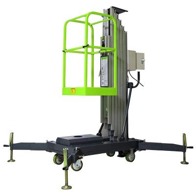 China Hotels Mini Aerial Work Platform Lift for Man Aluminum Lift for sale