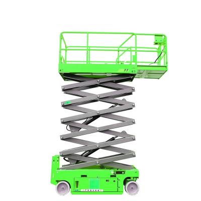 China Hotels 6m 8m 10m 12m 14m Hydraulic Mobile Lift Platform Self Propelled Scissor Lift for sale