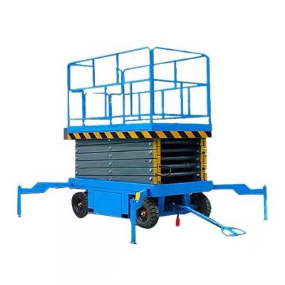 China Hotels CE Lift Electric Ladder Mobile Scissor Lift Man Lift with Best Price for sale