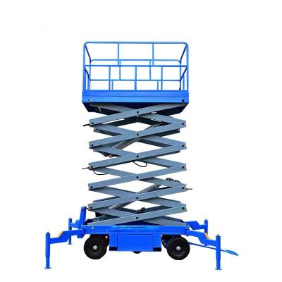 China China Electric Mobile Scissor Lift Table Man Lift Scissor Lift Supplier for sale