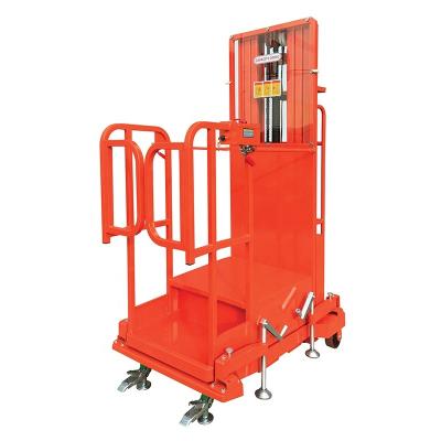 China Portable Semi Electric Hotels 2.7m Small Lift Elevator Order Picker for sale