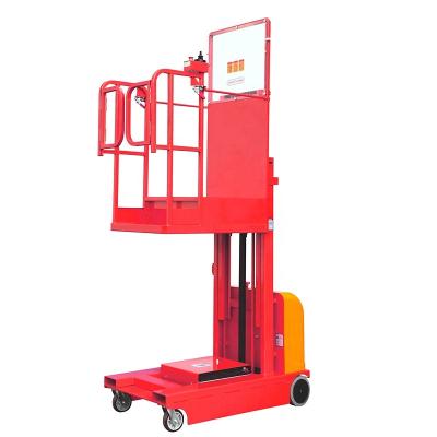 China Hotels 3M~6M Electric Automatic Order Picker Lift for sale