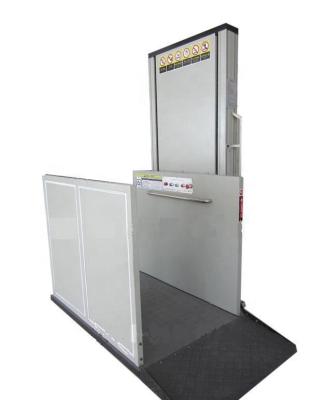 China Hotels 350kg Vertical Lift Home Lift 3m Wheelchair Lift for sale