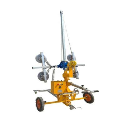 China Hotels 100kg 200kg 400kg Portable Glass Lift Trolley Electric Vacuum Glass Lifter for sale