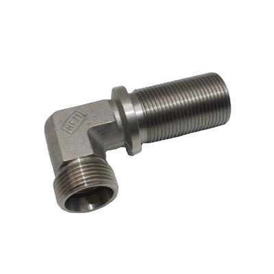 China Industrial Construction & Heavy Duty Hydraulic Equipment Servic Stainless Steel Elbow Adapters Male & Female Hydraulic Fittings for sale