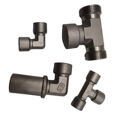 China Construction Pipe Fitting Carbon Steel Male Swivel Elbow Branch Tee - Partial Tube Fittings for sale