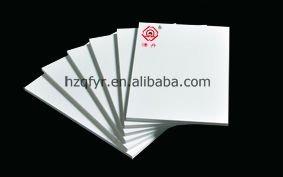 China PVC Waterproof White Foam Board Rigid Surface for sale