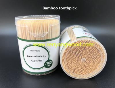 China China Disposable Toothpicks Factory The Log Bamboo Toothpicks for sale