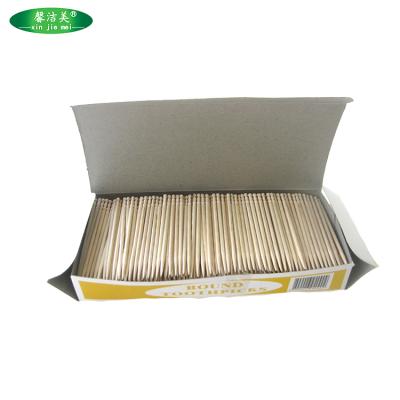 China Different sizes of wooden toothpicks disposable wholesale low price for sale