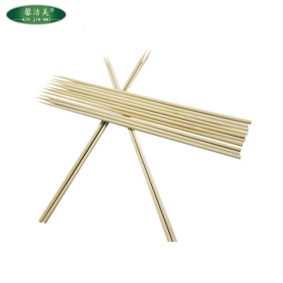 China Easily Cleaned Camping Wooden Kebab Barbecue Shashlik Sticks Picks Skewers for sale