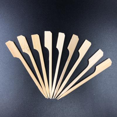 China Easily Cleaned Disposable Eco - Friendly Bamboo Skewer Barbecue Sticks Wholesale for sale