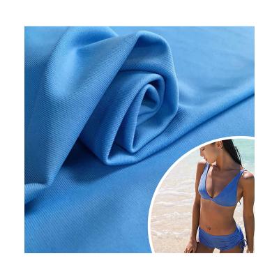 China China Sustainable Textiles Spandex Swim Fabric 4 Way Licra Nylon Spandex Dyed Good Quality Sportswear Fabric, UPF 50+ Swimwear Fabric for sale