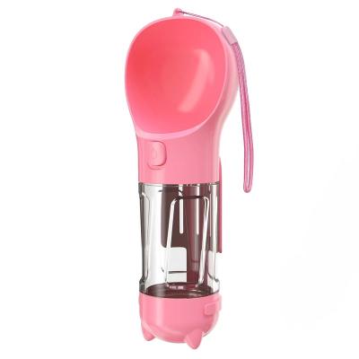 China 300L500L1000L1500L Travel Automatic Outdoor Portable Pet Cat and Dog Drinking Fountain 4-in-1 Drinking Bottle for sale