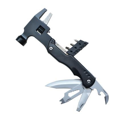 China Multitool Pick Hammer Wrench Hammer Hammers With Driver Car Safety Knife Big Bit Opener for sale