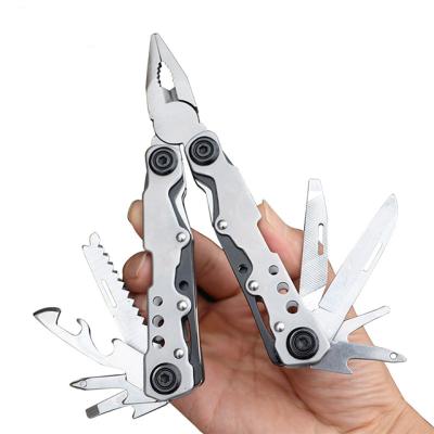 China MULTI FUNCTIONAL Multi Functional Pocket Pliers Tool Kit Stainless Steel Wire Cutter Folding Pliers for sale