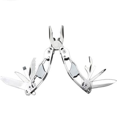 China Multifunctional Stainless Steel Outdoor Travel Mini Pliers Stainless Steel Pliers Diy Tool Universal Folding EDC Equipment for sale