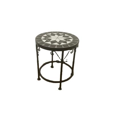 China Competitive Price Contemporary Vintage Metal Hobby Mosaic Plant Stand Planter for sale