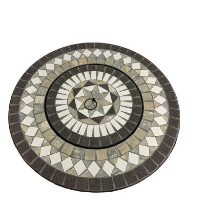 China All-Seaso Traditional Mosaic Tile Barbecue Table Mosaic Tile All-Seaso Barbecue Table for sale