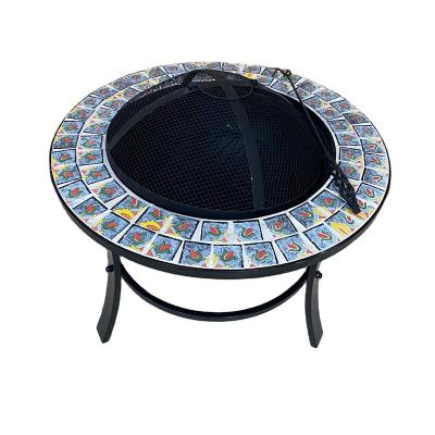 China New Products Patio Heater Traditional Outdoor Garden Round Patio Heater Wood Burning Cooking Bbq for sale