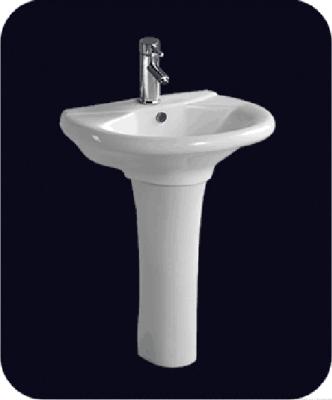 China Other B216 Ceramic Pedestal Hand Wash Basin Designs For Dining Room for sale