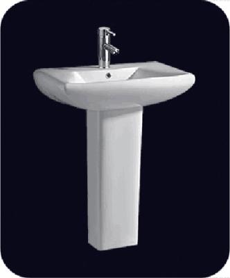 China Other Pedestal Sink Bathroom Set Two Piece Ceramic Toilet Set for sale