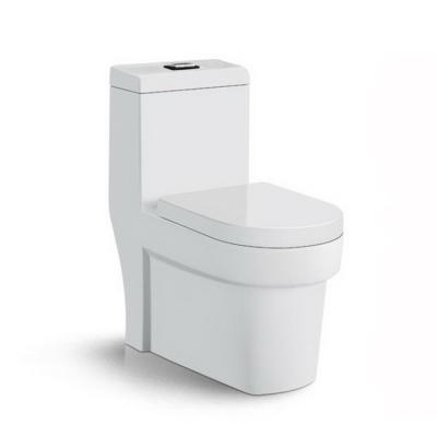 China HB-1343 Double-flush Ceramic Two Knobs Quiet Flush One Piece Toilet for sale