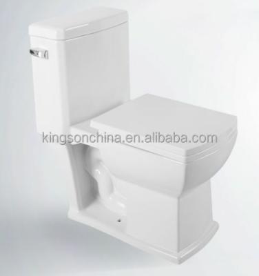 China Sale Double-flux T1051 ceramic cupc watersense American standard toilet seats for WC for sale