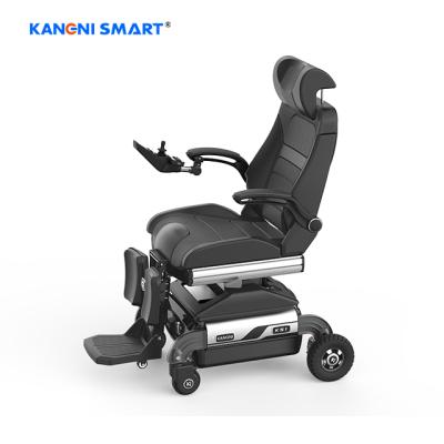 China 2019 Power Wheelchair Multi E Power Wheelchair Aluminum Alloy K126N Standing Aid Wheelchair Sitting High Tech Wheelchair by Kangni Smart for sale