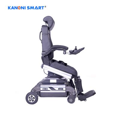 China Electric Alloy Kangni Smart K157N Aluminum Power Lifting Up Wheelchair for sale