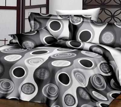 China Nondisposable 100% Polyester Microfiber 7pcs comforter bedding set with pillows, 70gsm scatter printed, duvet cover machine quilting for sale