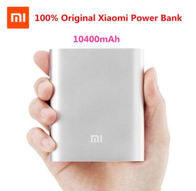 China 100% Original Xiaomi PowerBank 10400mAh Xiaomi 10400mah External Battery For Iphone phones for sale