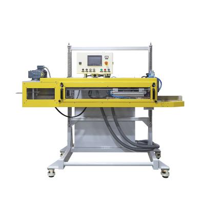 China Food FBH-S Hualian AutomaticAutomatic Plastic Big Bags Sewing Machines Heat Sealing Sealer Packing Machine For Rice Soil Grain for sale