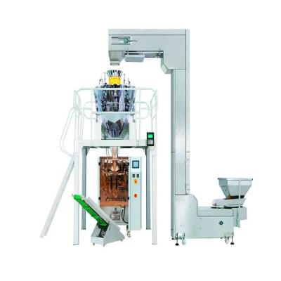 China Food HLWP-1300 Hualian PVC Mixing Controller Multi Head Integrated Filling Machine Automatic Weighing Packing System for sale