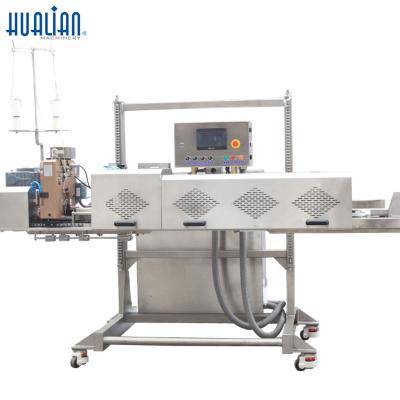 China Food FBHS-23 Hualian Hualian Automatic Rice Sewing Sew Layers Heavy Kraft Paper Big Plastic Bag Packing Sealing Machine for sale