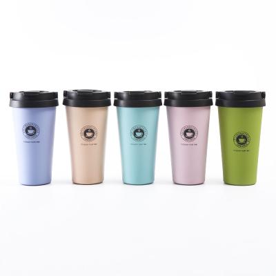 China Viable Factory Wholesale Wall Vacuum Double Insulated Stainless Steel Curved Tumbler Cup Bulk Generation Coffee Mug for sale