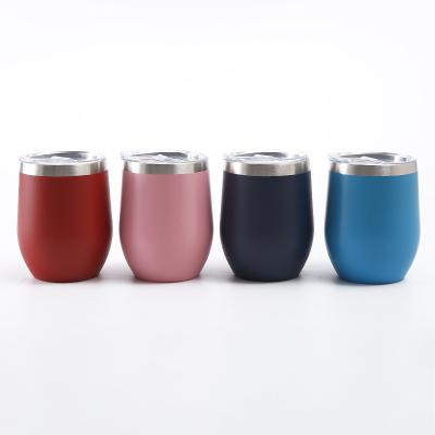 China Guaranteed Quality Sustainable Durable Double Layers Stainless Steel Wine Vacuum Glass Insulated Egg Cup for sale