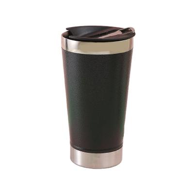 China Sustainable Stainless Steel 580ml Vacuum Mug With Bottle Opener Beer Mug Double Hammer Beer Mug for sale