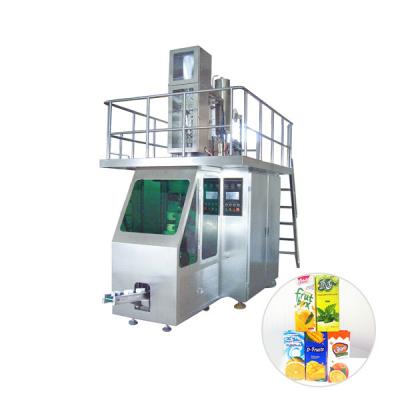 China 250ml Automatic Beverage Brick Milk Carton Packing Machine Juice Carton Aseptic Filling Machine for sale