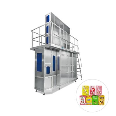 China Food Trustpak Automatic Aseptic Brick Carton Filling Equipment Machine For Juice And Milk for sale