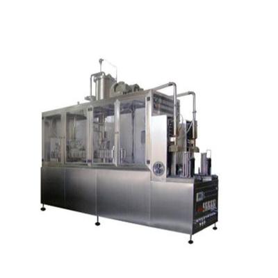 China Semi Automatic Triangular Aseptic Food Milk Filling Machine for sale