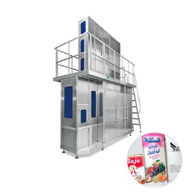 China Food Carton Filling Machine Beverage For Aseptic Carton Packaging Filling Machine for sale