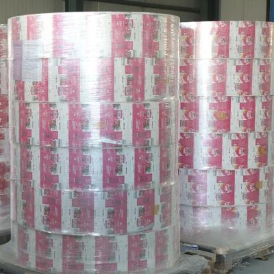 China Aseptic Fruit Juice Paper Packaging Rolls Aseptic Materials For Beverage Package Cartons for sale