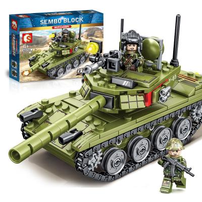 China Interesting Wholesale Collected Model Military Boy Tank Building Blocks Into Small Particles for sale