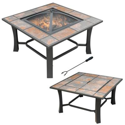 China Good Quality Height Adjustable Table Portable Steel Round Fire Pits For Sale for sale