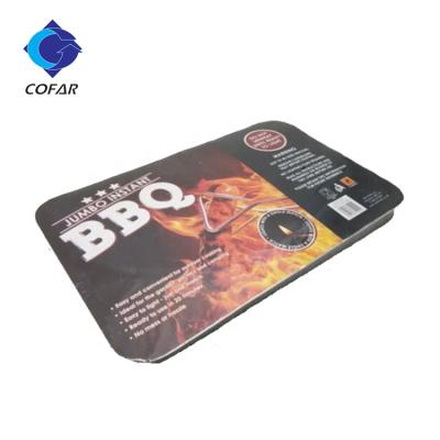 China Unique Disposable Portable BBQ Easily Cleaned Instant Grill For Outdoor BBQ for sale