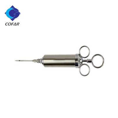 China Sustainable Professional Home Kitchen BBQ and BBQ Tools Stainless Steel Meat Injector for sale