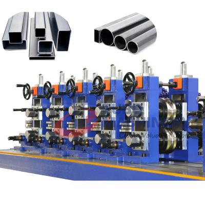 China Power Supply Pipe Metal Steel Automatic Black TIG Wedler Welding Pipe Making Machine for sale