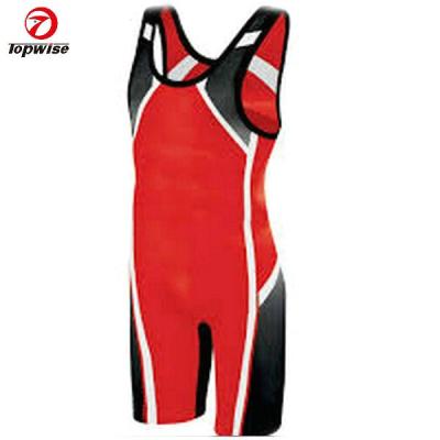 China Full Wear Sublimation Printed Lycra Wrestling Wear Sports Unisex Wrestling Clothes for sale